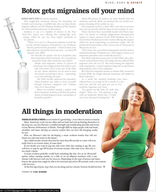 botox to help migraines