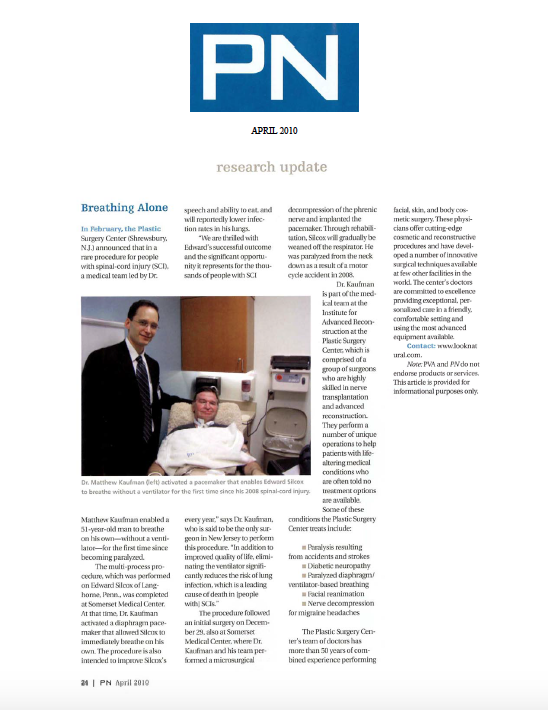 Paraplegia News