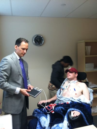 Dr. Matthew Kaufman with Kevin Neary